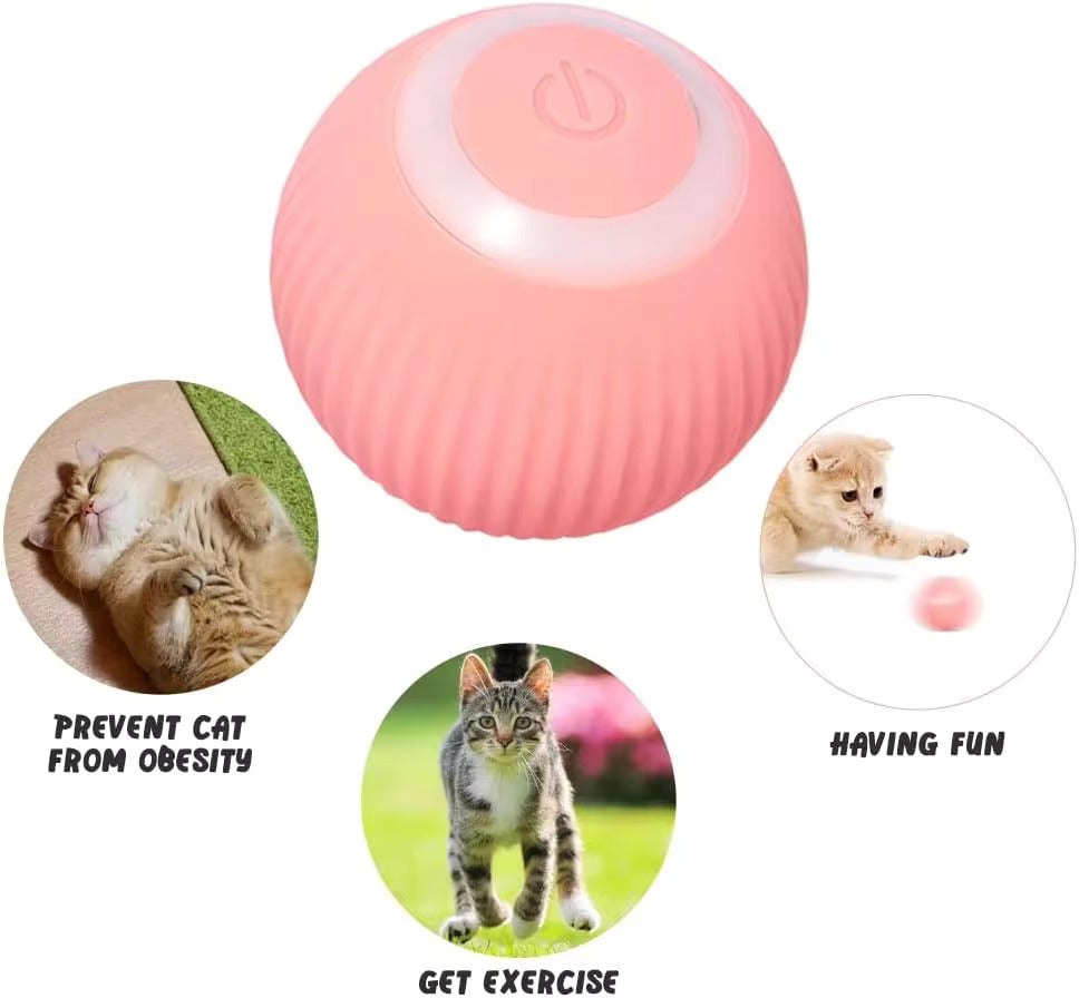 Shuda® Automatic Interactive Smart Toy Ball for Cat & Dog [Newly Upgrade]